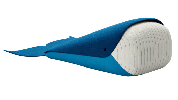 EO designové dětské sedací vaky Whale Large